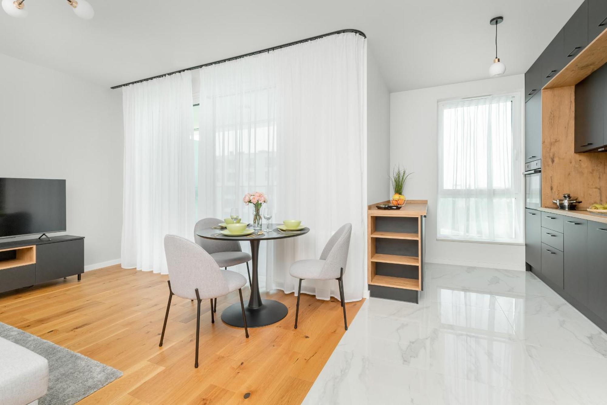 Apartament Na 15 Pietrze Z Widokiem Na Zatoke W Gdyni I Parkingiem By Noclegi Renters Gdynia Exterior photo